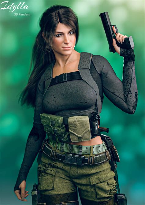 3d porn lara croft